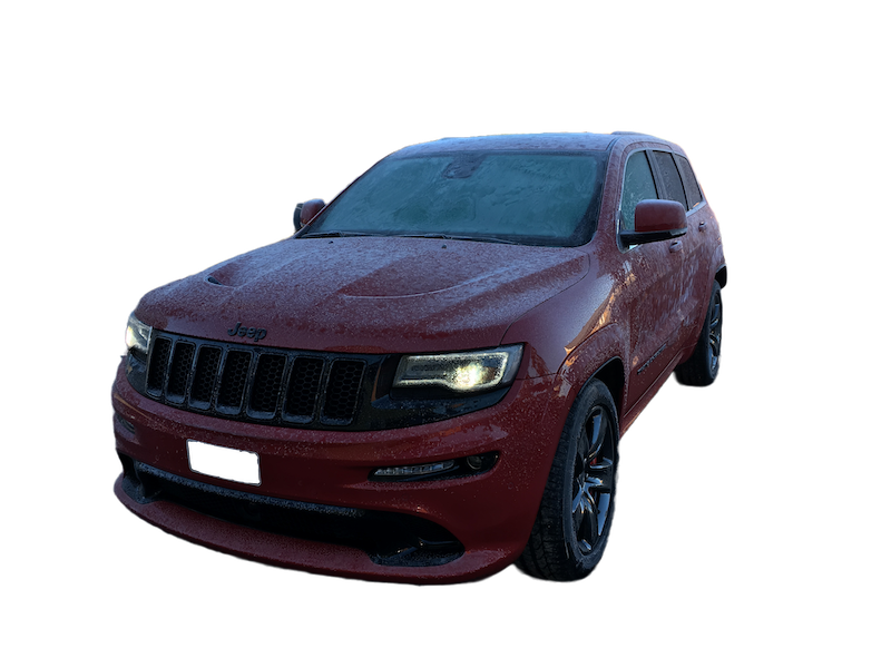 Bilar med lite tryck i